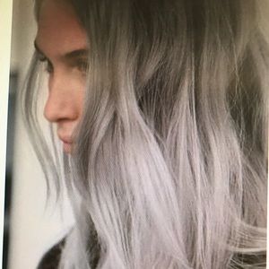 Remy Human Hair Extensions Silver Ash Blonde
